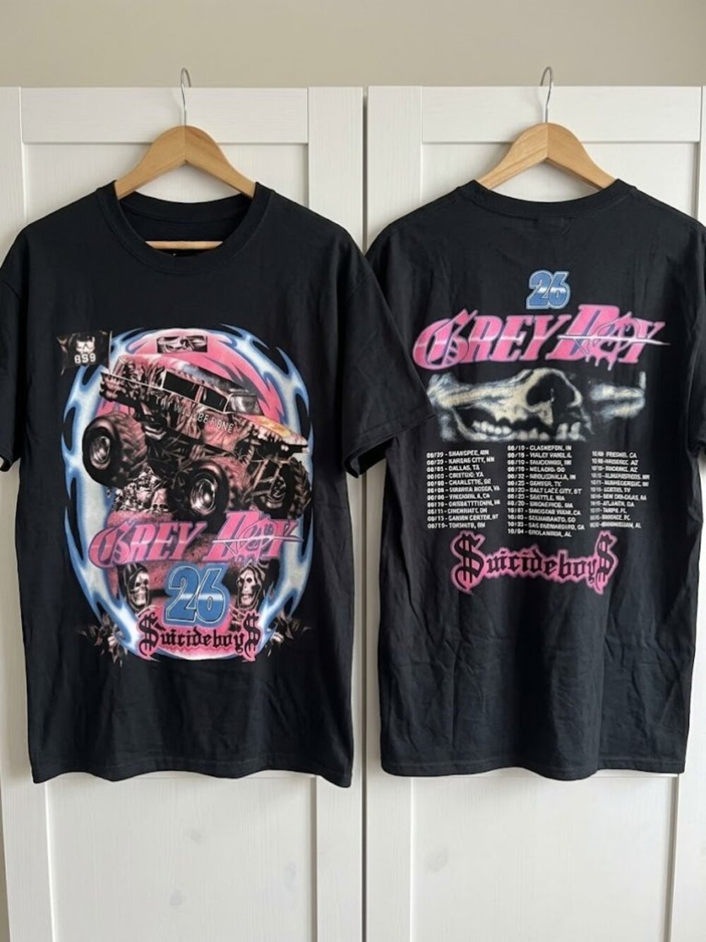 G59 Greyday Monster Truck Tour 2026 T-shirt